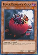 A card whose TCG naming scheme unintentionally includes itself in an archetype. Rectified with name change. ("Black Dragon's Chick", formerly "Red-Eyes B. Chick")