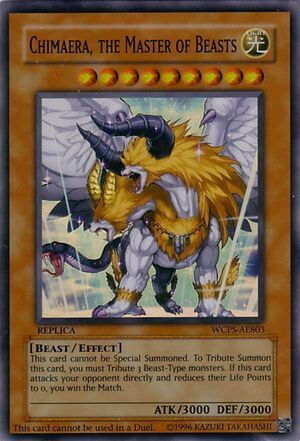 Chimaera, the Master of Beasts | Yu-Gi-Oh! Wiki | Fandom
