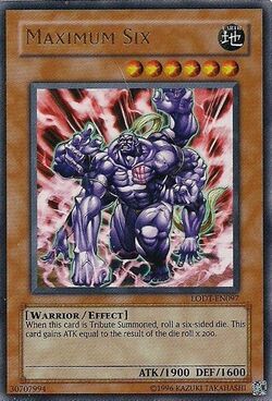 Card Gallery:Maximum Six | Yu-Gi-Oh! Wiki | Fandom