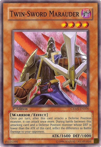 Card Errata:Twin-Sword Marauder | Yu-Gi-Oh! Wiki | Fandom