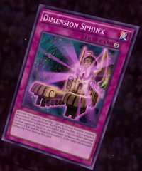 Dimension Sphinx Anime Yu Gi Oh Wiki Fandom