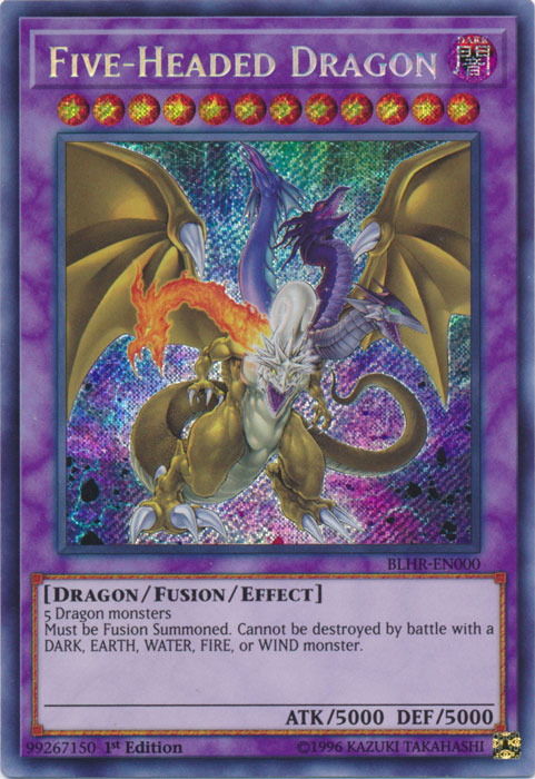 yugioh card five headed dragon