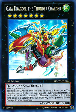 Gaia Dragon the Thunder Charger GAOV