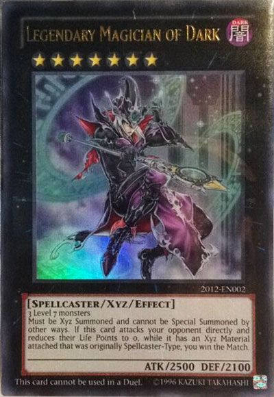 Yu Gi Oh Legendary Magician Of Dark 2012 Prize Diy Toys Hobbies