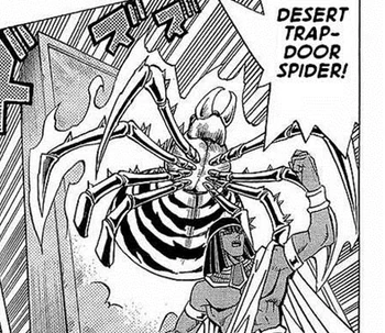 desert trapdoor spider | yu-gi-oh! wiki | fandom