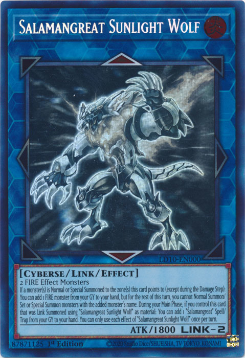 Salamangreat Sunlight Wolf | Yu-Gi-Oh! Wiki | Fandom