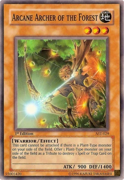 Card Gallery:Arcane Archer of the Forest | Yu-Gi-Oh! Wiki | Fandom