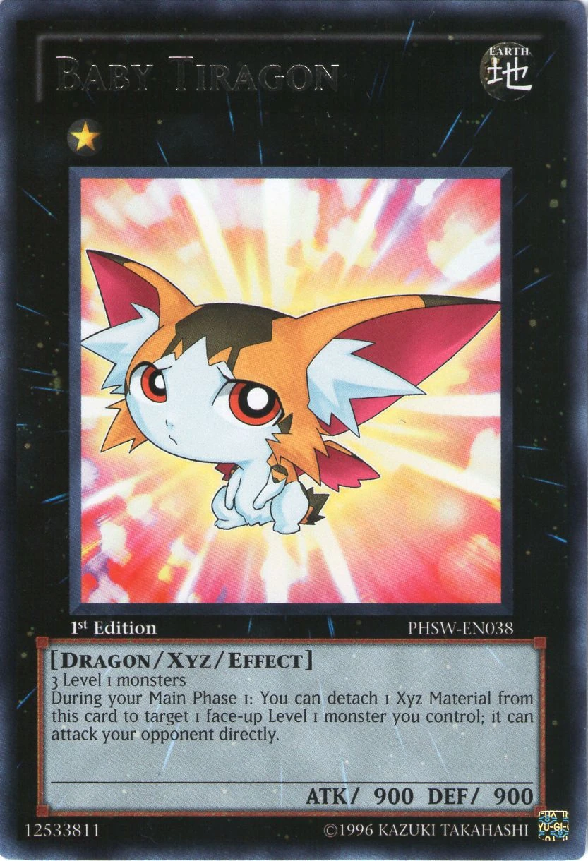 Card Errata:Baby Tiragon | Yu-Gi-Oh! Wiki | Fandom