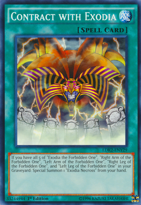 exodia spell cards