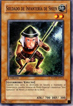 Yu-Gi-Oh! Carta Shien's Footsoldier (STON-EN014) - Strike Of Neos - 1st Edition, Carta Da Gioco Collezionabile