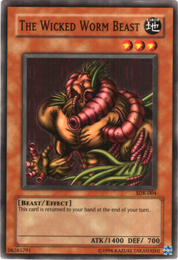 Card Gallery:The Wicked Worm Beast | Yu-Gi-Oh! Wiki | Fandom