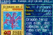 #279 "Twin-Headed Fire Dragon" Dragón de fuego dirigido por gemelo