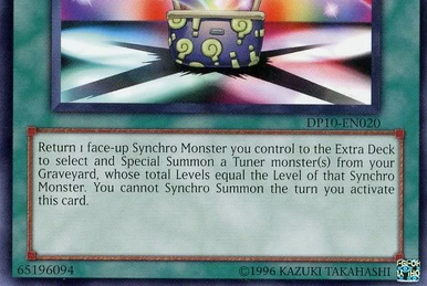 List of Synchro Monster anti-support cards | Yu-Gi-Oh! Wiki | Fandom