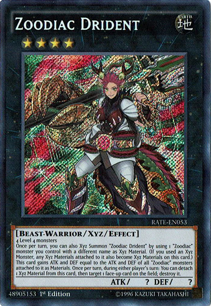 Card Errata:Zoodiac Drident | Yu-Gi-Oh! Wiki | Fandom