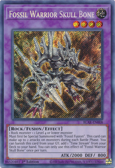 Fossil Warrior Skull Knight - Battles of Legend: Armageddon - YuGiOh