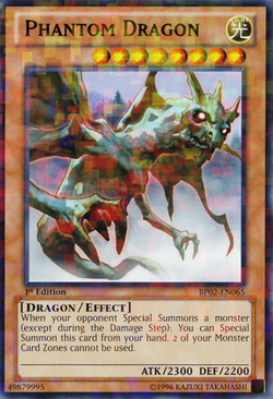 Yugioh Phantom Dragon LODT-EN041 Ultimate Rare 1st Edition