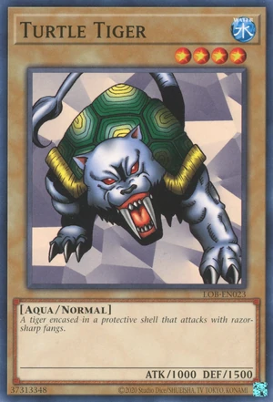 遊戯王 タートルタイガー Turtle Tiger | Yu-Gi-Oh! Wiki | Fandom
