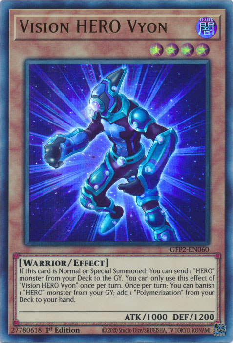 Vision HERO Vyon | Yu-Gi-Oh! Wiki | Fandom