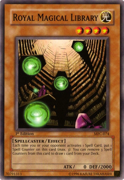 Card Errata:Royal Magical Library | Yu-Gi-Oh! Wiki | Fandom