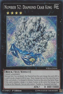 Card Gallery:Number 52: Diamond Crab King | Yu-Gi-Oh! Wiki | Fandom