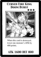 Cursed Fire King Doom Burst