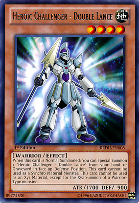 Heroic Challenger - Double Lance | Yu-Gi-Oh! Wiki | Fandom