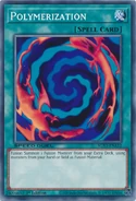 A card whose TCG naming scheme creates a new archetype. ("Polymerization")