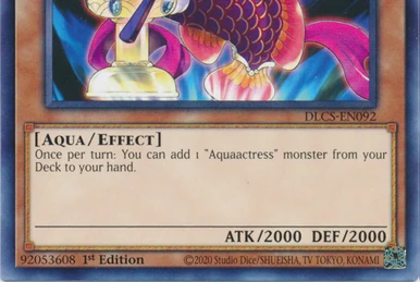 Aquaactress Guppy | Yu-Gi-Oh! Wiki | Fandom