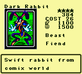 #384 "Dark Rabbit"