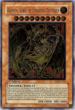 Card Gallery:Hamon, Lord of Striking Thunder | Yu-Gi-Oh Card Gallery:Hamon, Lord of Striking Thunder | Yu-Gi-Oh