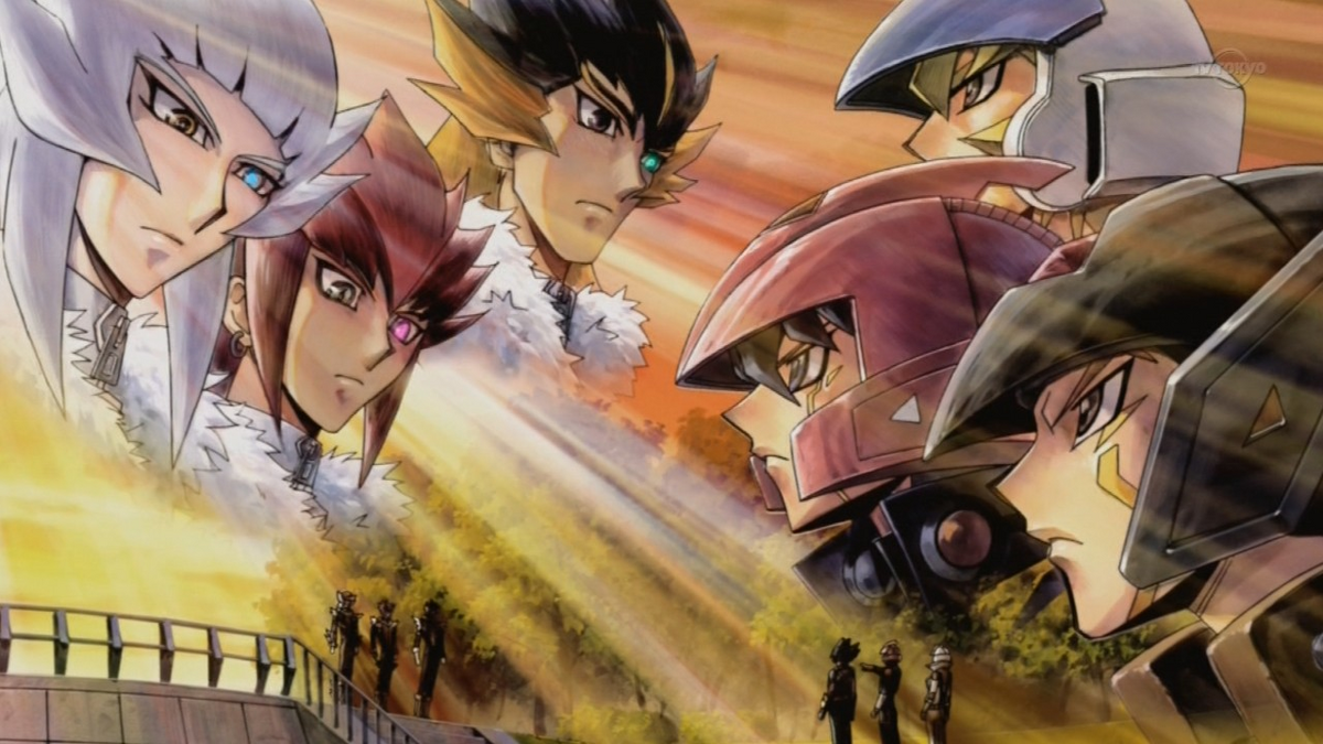 Yu-Gi-Oh! 5D's B2 Wall Scroll: Team 5D's Winning Memorial (Re-run)