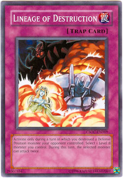 Card Gallery:Lineage of Destruction, Yu-Gi-Oh! Wiki