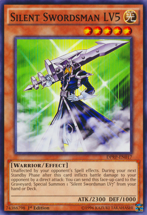 Silent Swordsman LV5 | Yu-Gi-Oh! Wiki | Fandom