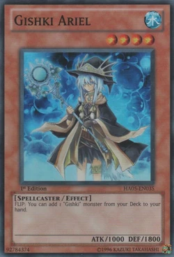 Card Gallery Gishki Ariel Yu Gi Oh Wiki Fandom