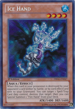 Card Errata:Ice Hand | Yu-Gi-Oh! Wiki | Fandom