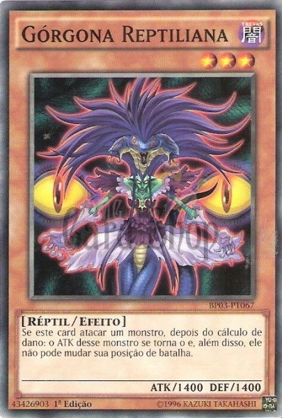 Reptilianne Gorgon | Yu-Gi-Oh! Wiki | Fandom