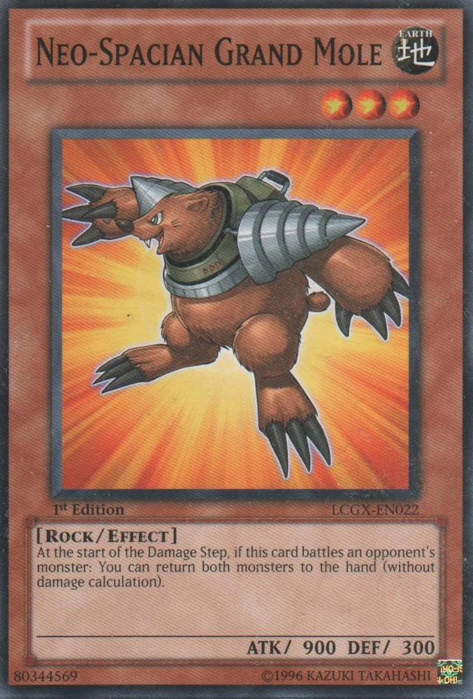 Card Errata:Neo-Spacian Grand Mole | Yu-Gi-Oh! Wiki | Fandom