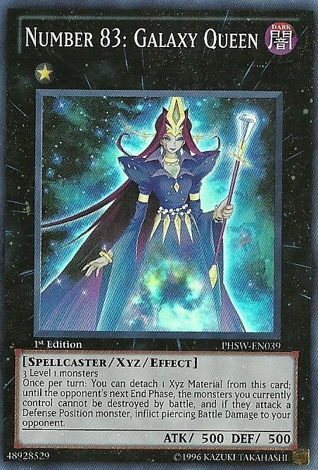クイーンカード Card Errata:Number 83: Galaxy Queen | Yu-Gi-Oh! Wiki | Fandom