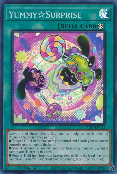 Card Gallery:Yummy☆Surprise | Yu-Gi-Oh! Wiki | Fandom