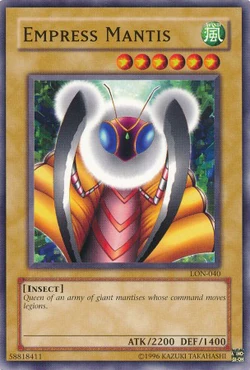 Card Gallery:Empress Mantis | Yu-Gi-Oh! Wiki | Fandom