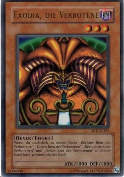 Card Gallery:Exodia the Forbidden One | Yu-Gi-Oh! Wiki | Fandom