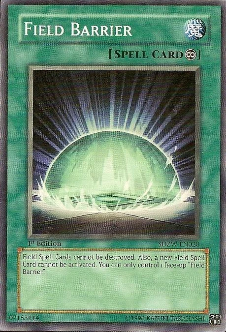 Card Errata:Field Barrier | Yu-Gi-Oh! Wiki | Fandom