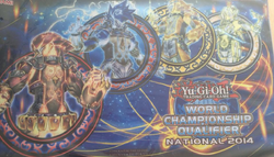 Yugioh WCQ Regional 2012 Grapha, Dragon Lord of Dark World Playmat