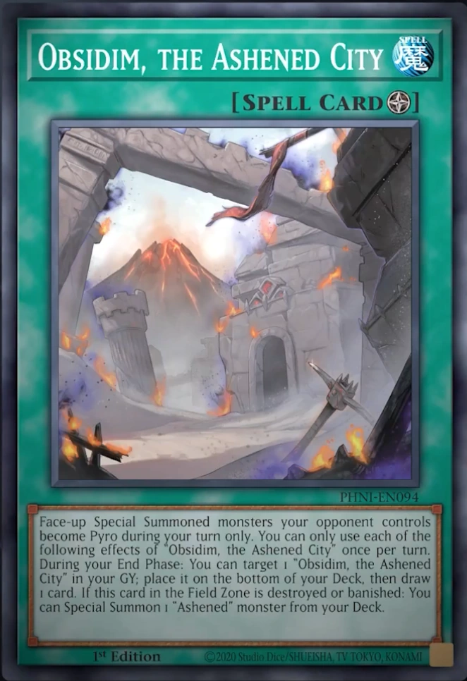 Obsidim, the Ashened City YuGiOh! Wiki Fandom