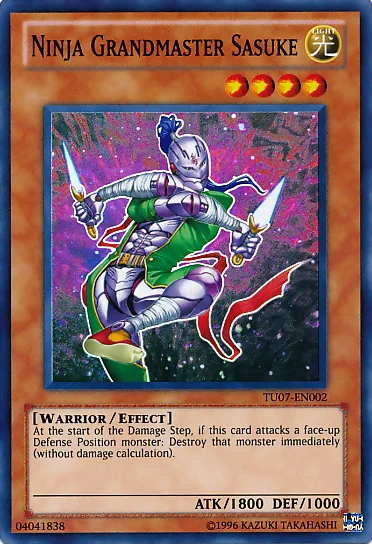 Card Errata:Ninja Grandmaster Sasuke | Yu-Gi-Oh! Wiki | Fandom