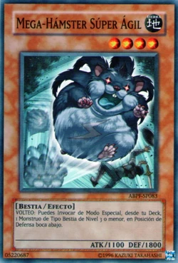 Card Gallery:Super-Nimble Mega Hamster | Yu-Gi-Oh! Wiki | Fandom