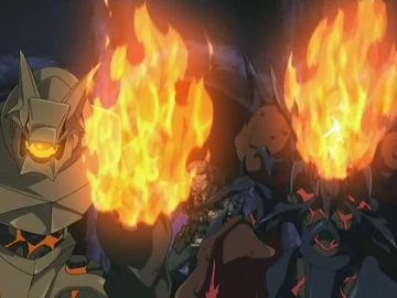 yugioh synchro fusionist deck BLTR-EN028 - Red Lotus King, Flame Crime main image 0