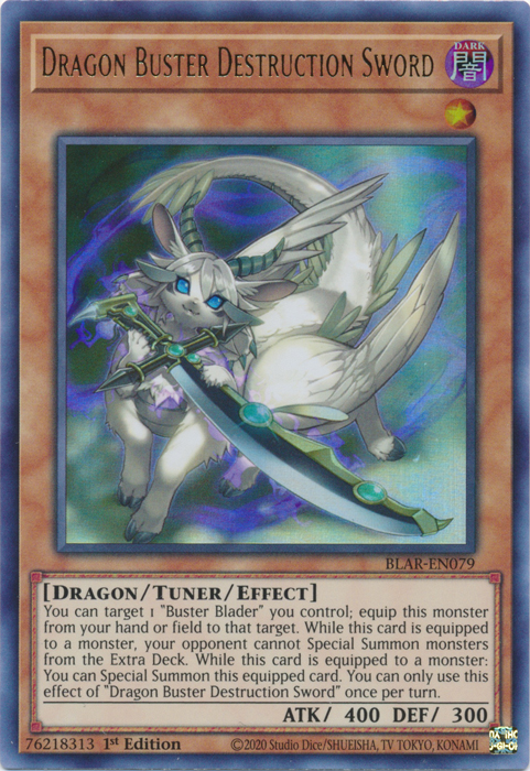 Dragon Buster Destruction Sword Yu Gi Oh Wiki Fandom