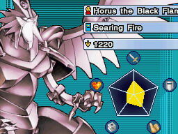 Mavin  yugioh horus the black flame dragon lv8 een