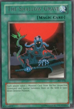 Card Gallery:The Shallow Grave | Yu-Gi-Oh! Wiki | Fandom